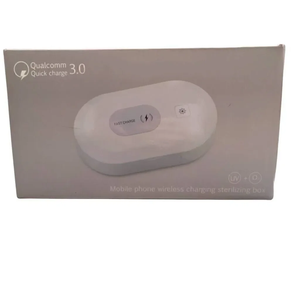 Qualcomm Quick Charge Mobile Phone Wireless Charging Sterilizing Box BRAND NEW!